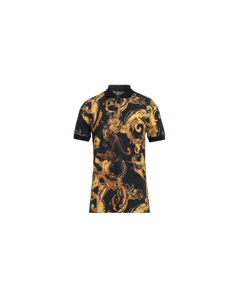 Versace Jeans TOPS - Poloshirtsauf YOOX.COM Schwarz