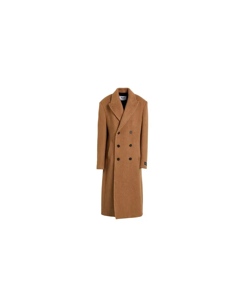 MSGM JACKEN & MÄNTEL - Mäntelauf YOOX.COM Kamel
