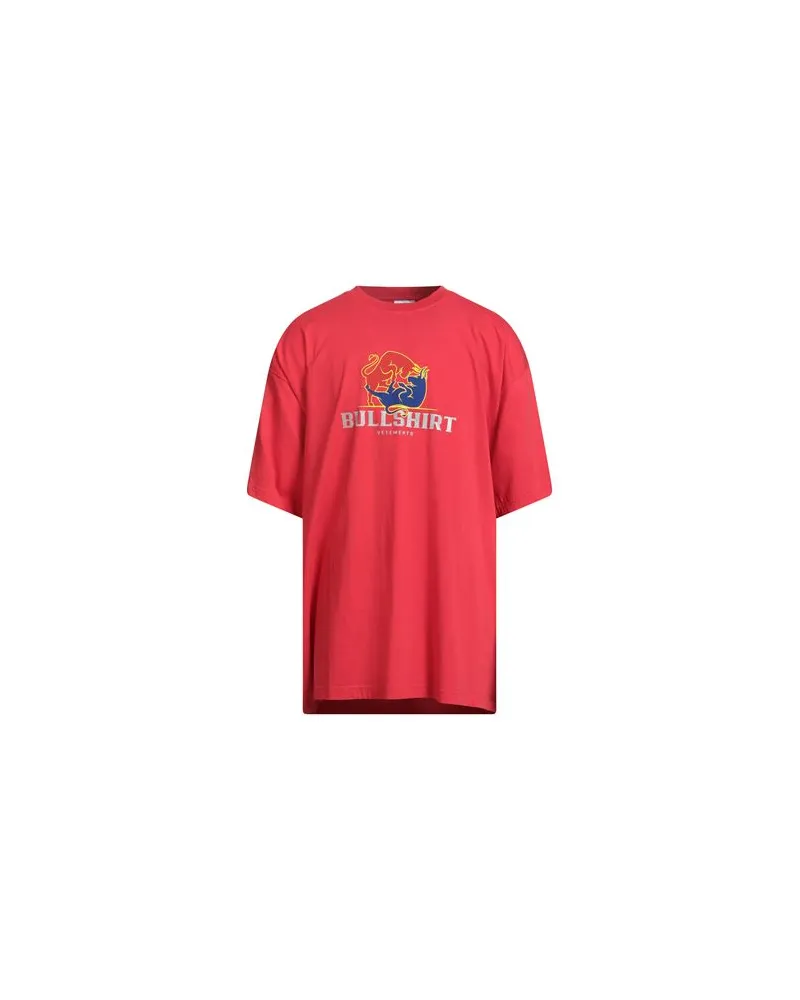 VETEMENTS TOPS - T-shirtsauf YOOX.COM Rot