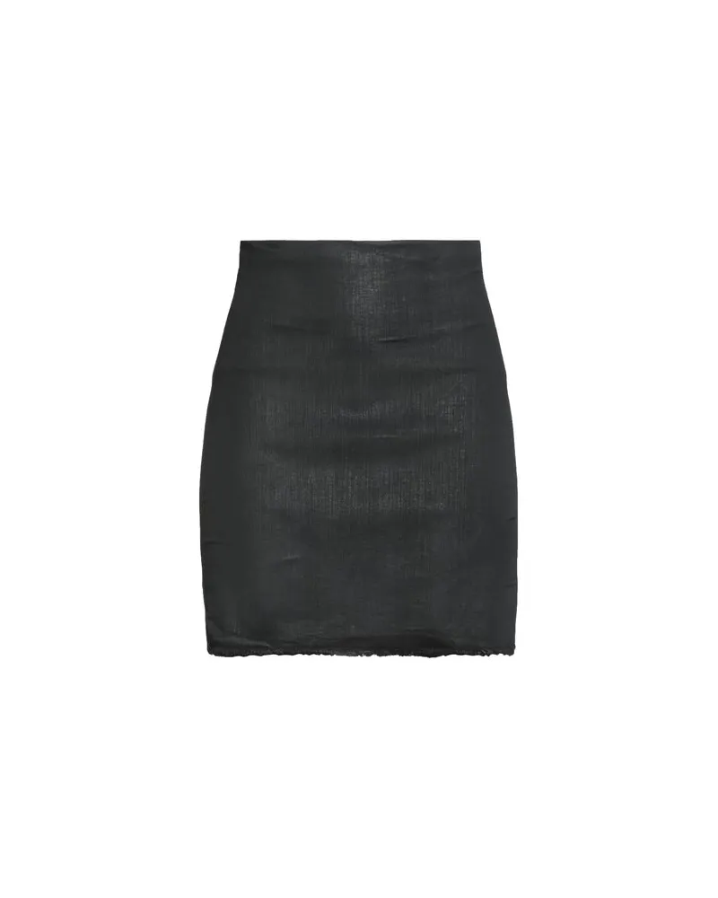 DRKSHDW by Rick Owens HOSEN & RÖCKE - Jeansröckeauf YOOX.COM Schwarz