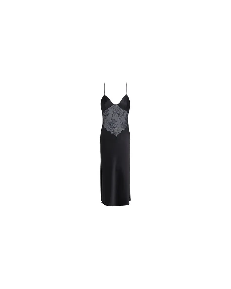 ANDAMANE KLEIDER - Midi-Kleiderauf YOOX.COM Schwarz