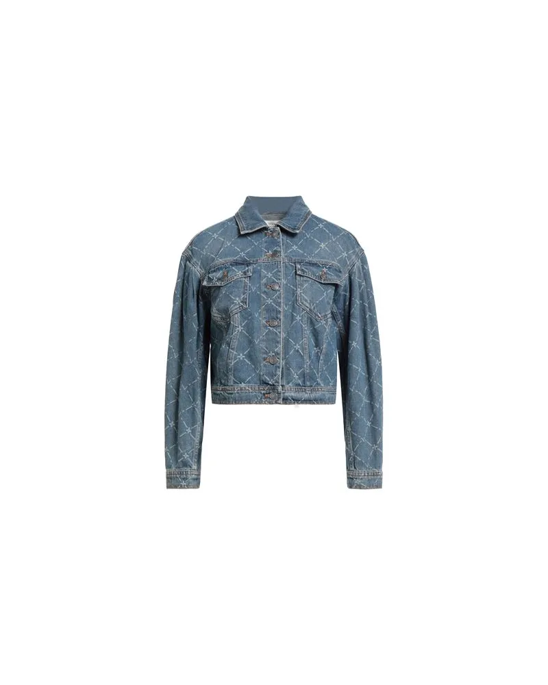 VICOLO JACKEN & MÄNTEL - Jeansjacken/Mäntelauf YOOX.COM Blau
