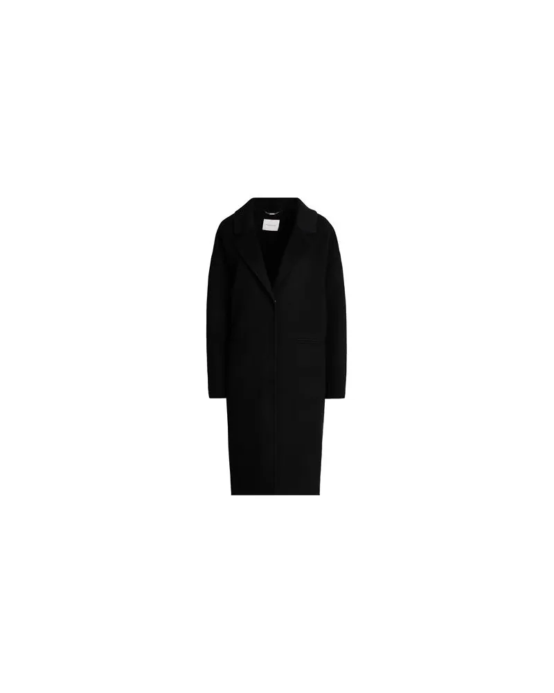 Manila Grace JACKEN & MÄNTEL - Mäntelauf YOOX.COM Schwarz