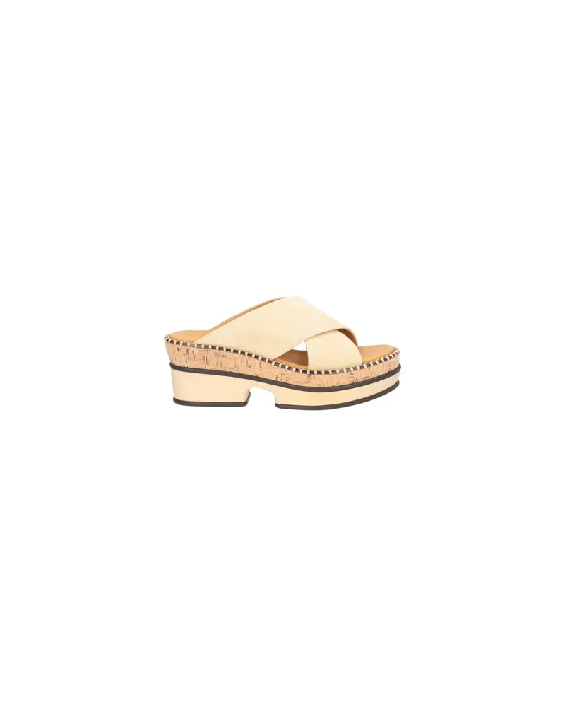 Chloé SCHUHE - Sandalenauf YOOX.COM Beige