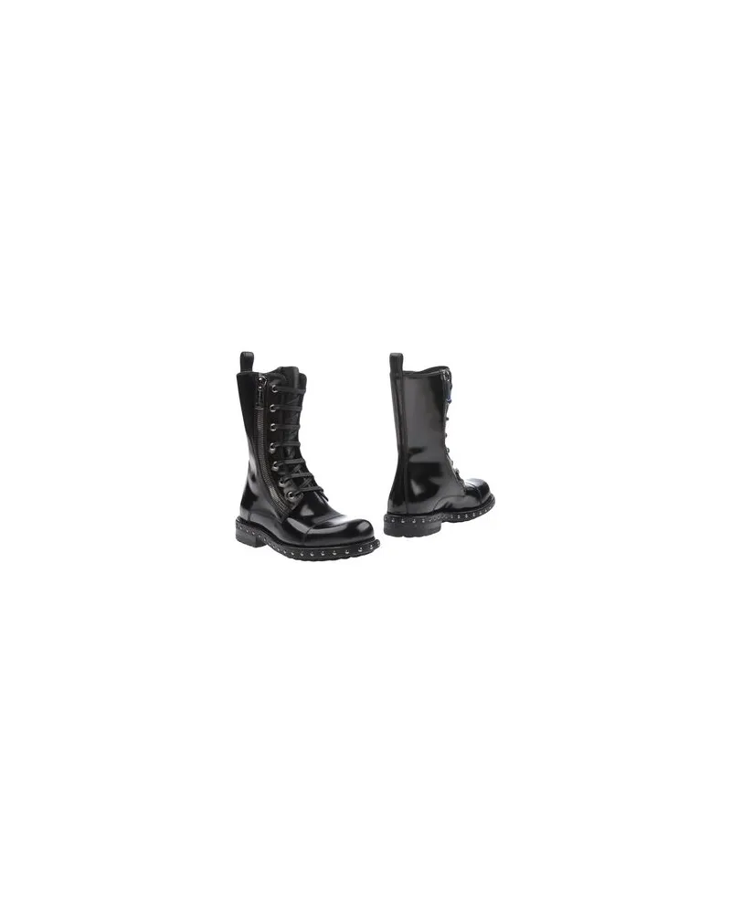 Dolce & Gabbana SCHUHE - Stiefelettenauf YOOX.COM Schwarz