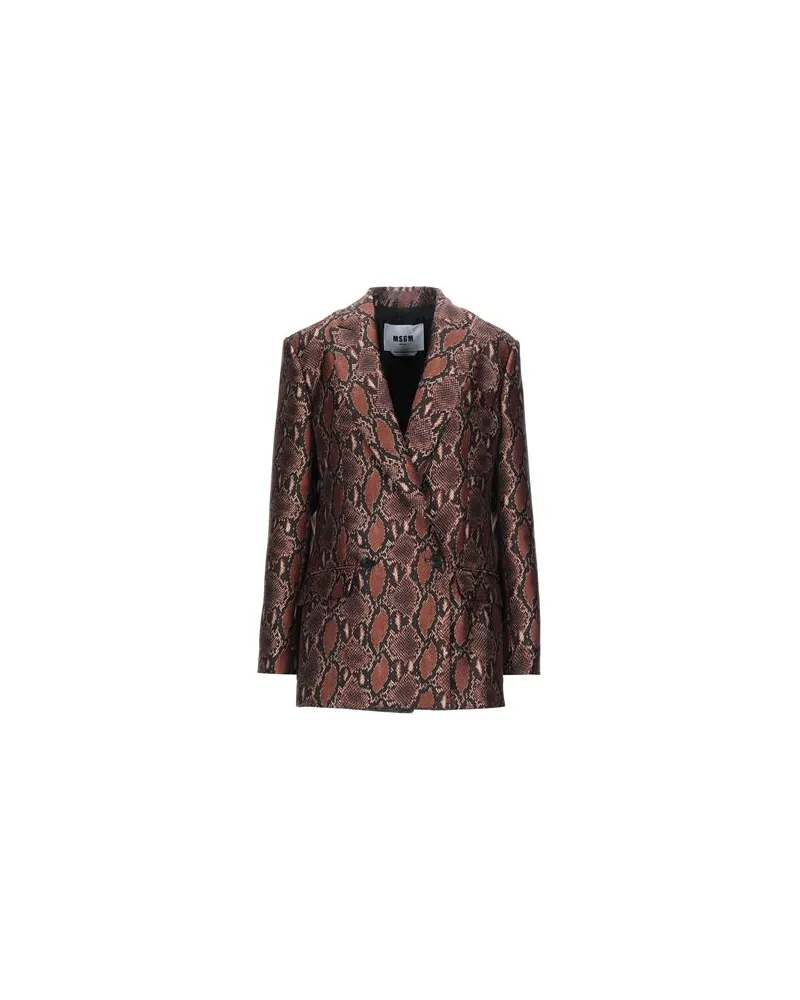 MSGM ANZÜGE und CO-ORDS - Blazersauf YOOX.COM Braun