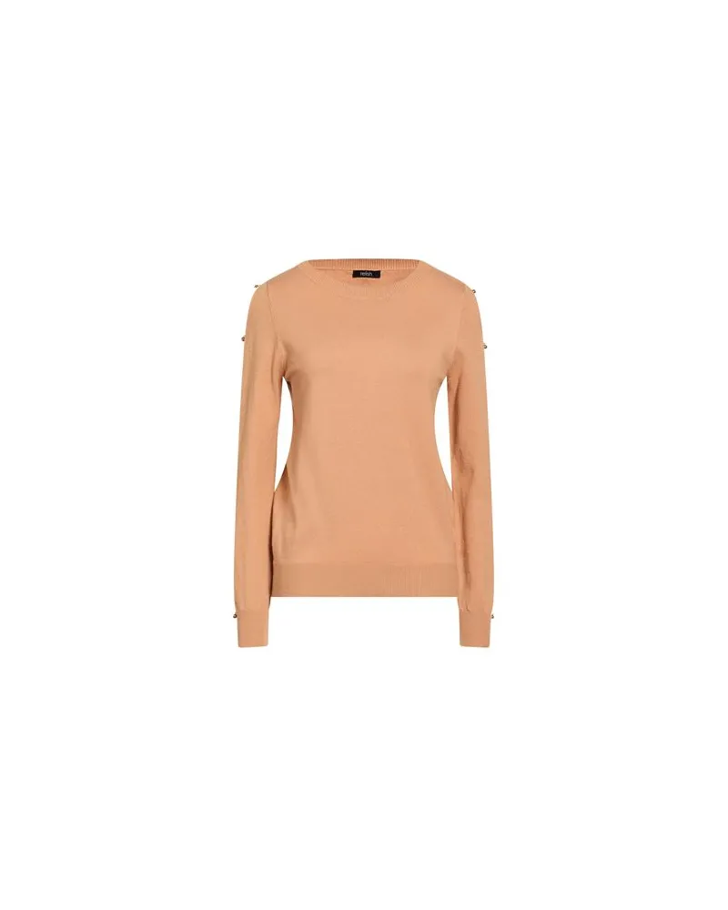 RELISH STRICKWAREN - Pulloverauf YOOX.COM Kamel