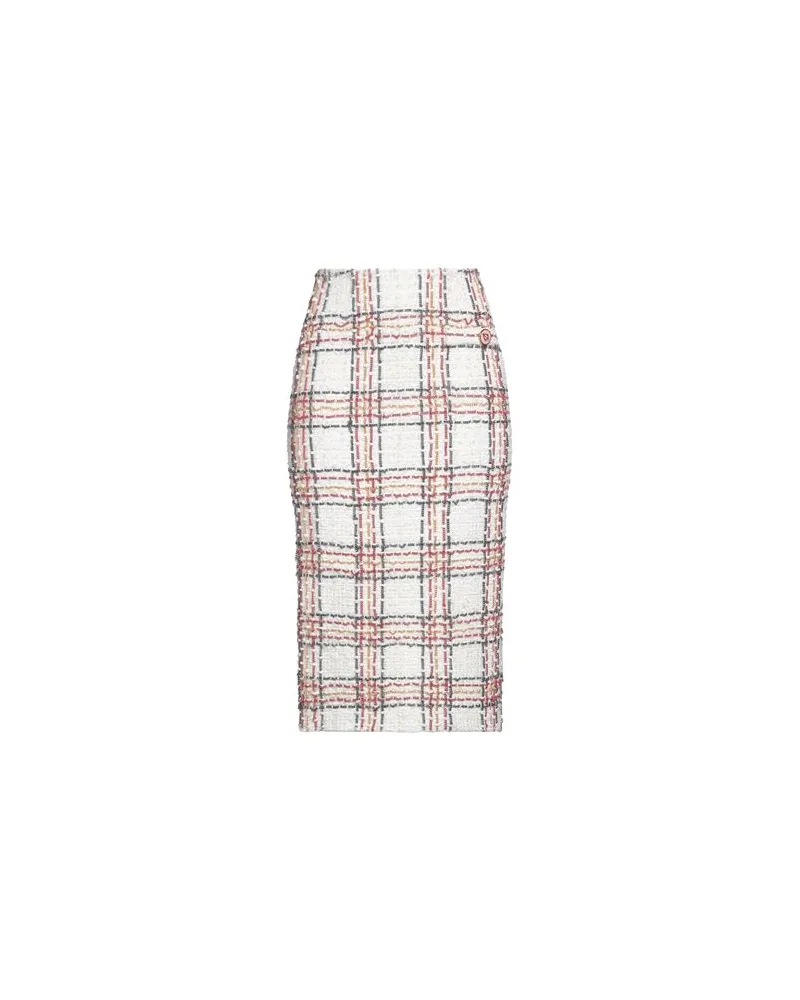 Elisabetta Franchi HOSEN & RÖCKE - Midi-Röckeauf YOOX.COM Elfenbein