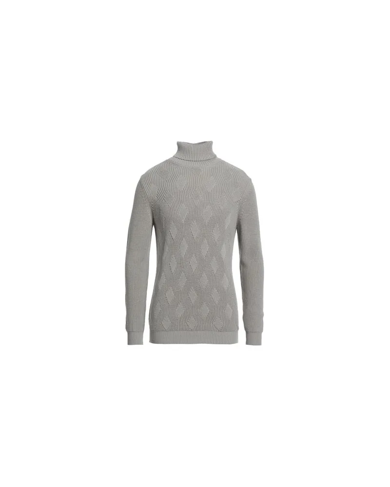 ANDREA FENZI STRICKWAREN - Rollkragenpulloverauf YOOX.COM Grau