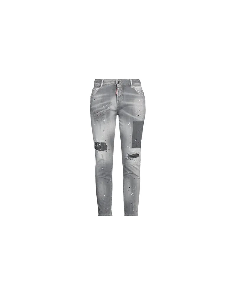 Dsquared2 HOSEN & RÖCKE - Jeanshosenauf YOOX.COM Hellgrau