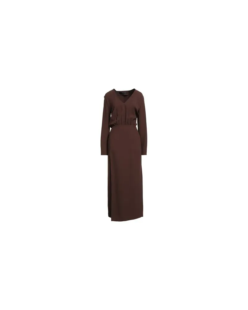 Federica Tosi KLEIDER - Maxi-Kleiderauf YOOX.COM Braun