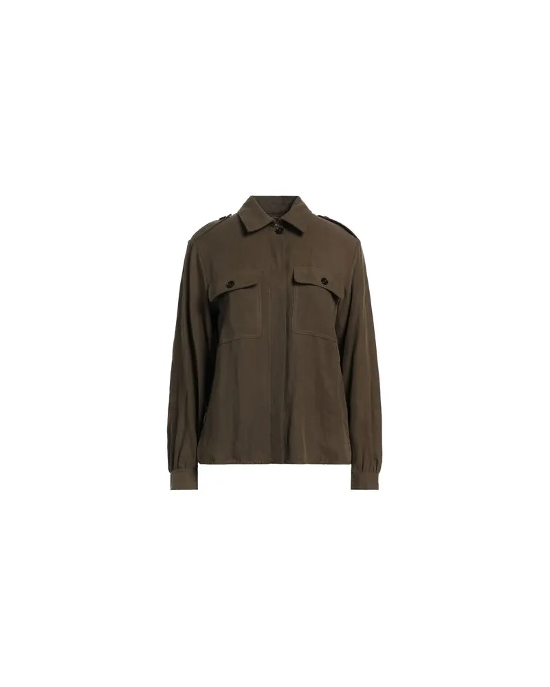 Woolrich TOPS - Hemdenauf YOOX.COM Militärgrün