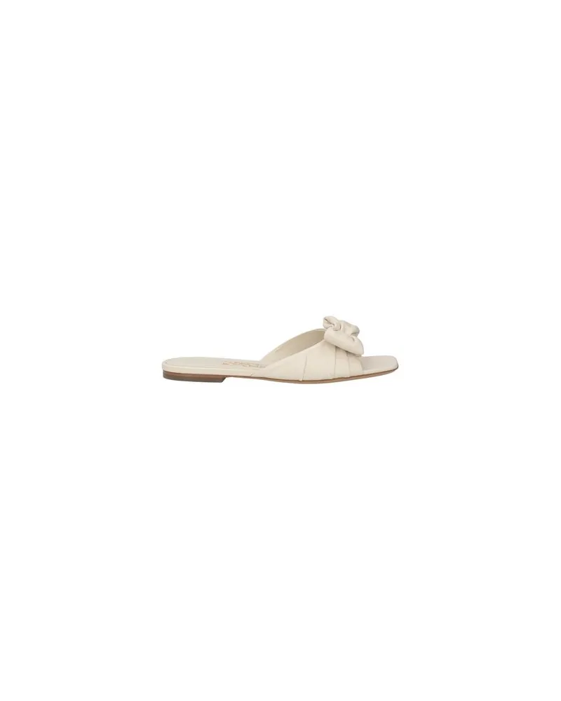 Ferragamo SCHUHE - Sandalenauf YOOX.COM Elfenbein