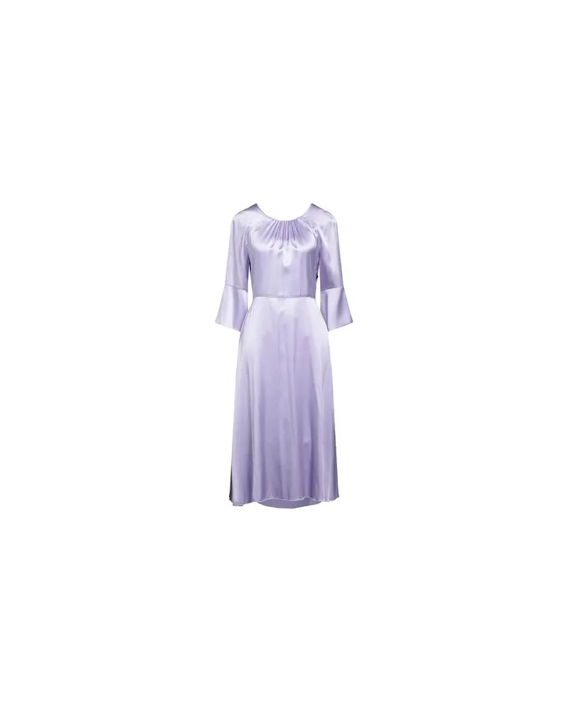 Semicouture KLEIDER - Midi-Kleiderauf YOOX.COM Lila