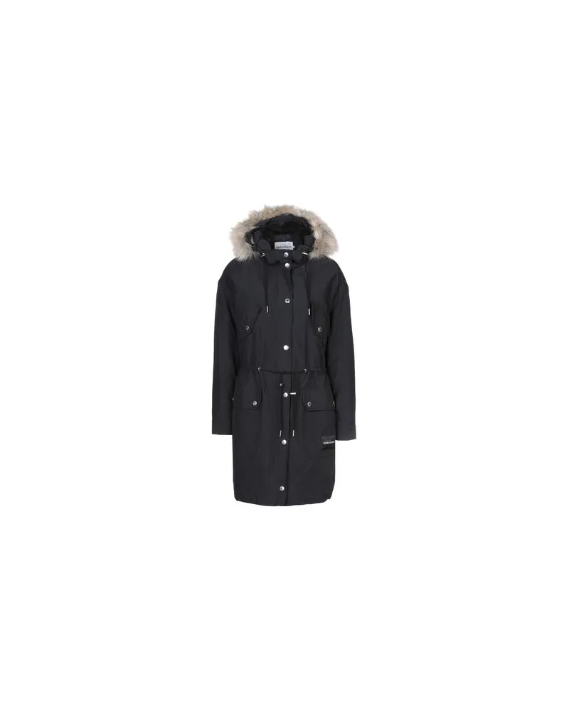 Calvin Klein JACKEN & MÄNTEL - Jacken, Mäntel & Trenchcoatsauf YOOX.COM Schwarz