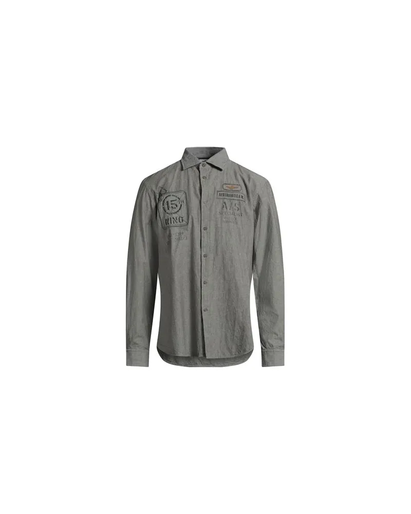 Aeronautica Militare TOPS - Hemdenauf YOOX.COM Grau
