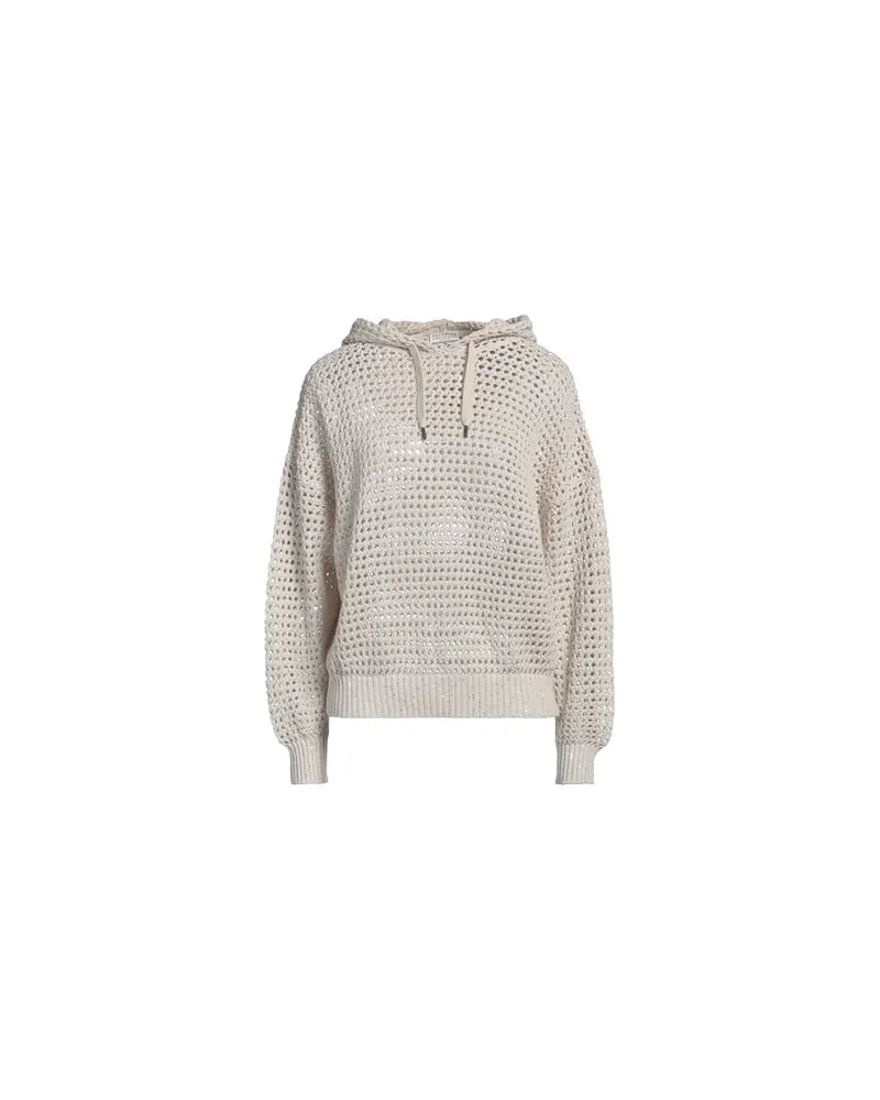 Brunello Cucinelli STRICKWAREN - Pulloverauf YOOX.COM Beige