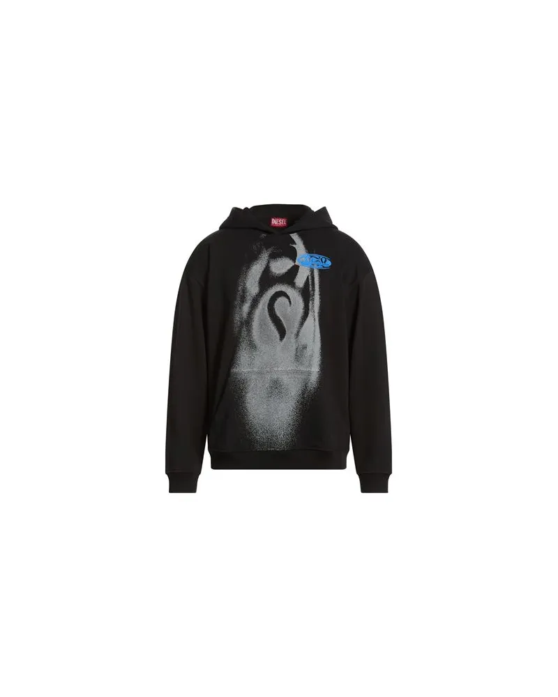 Diesel TOPS - Sweatshirtsauf YOOX.COM Schwarz