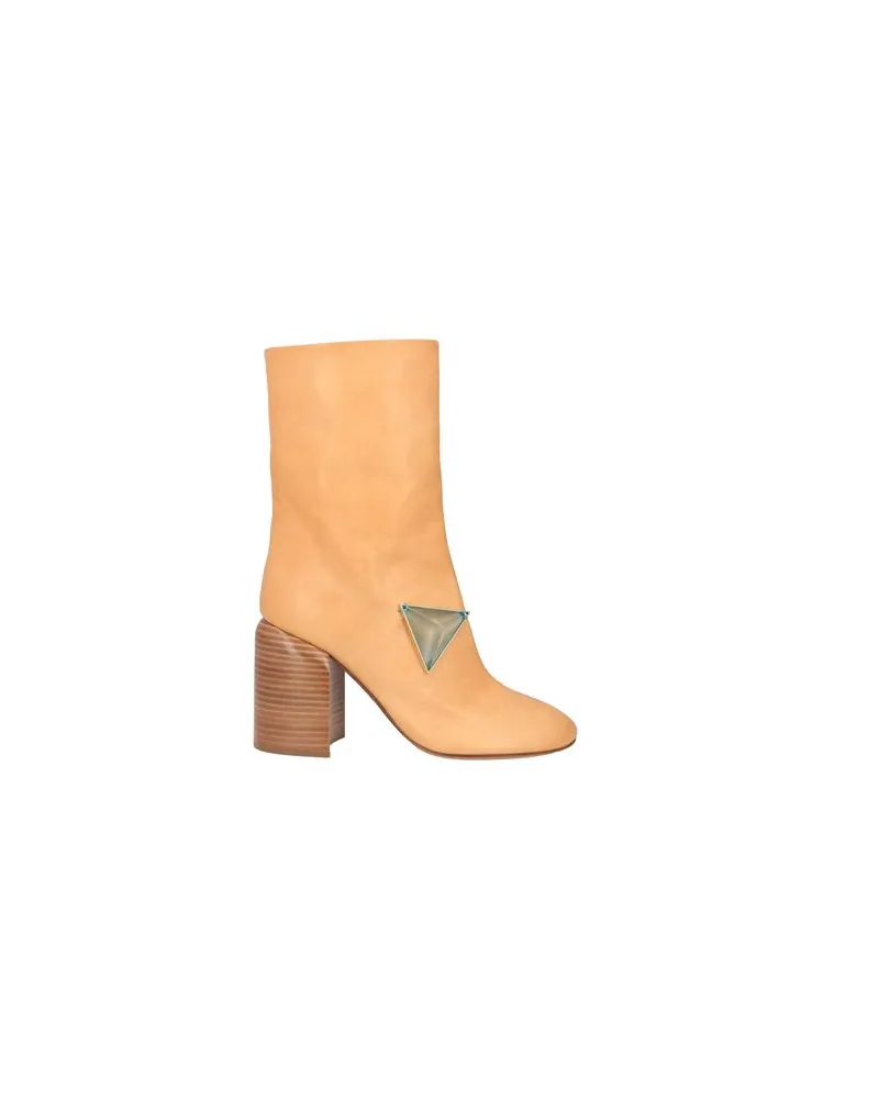 Jil Sander SCHUHE - Stiefelettenauf YOOX.COM Sand