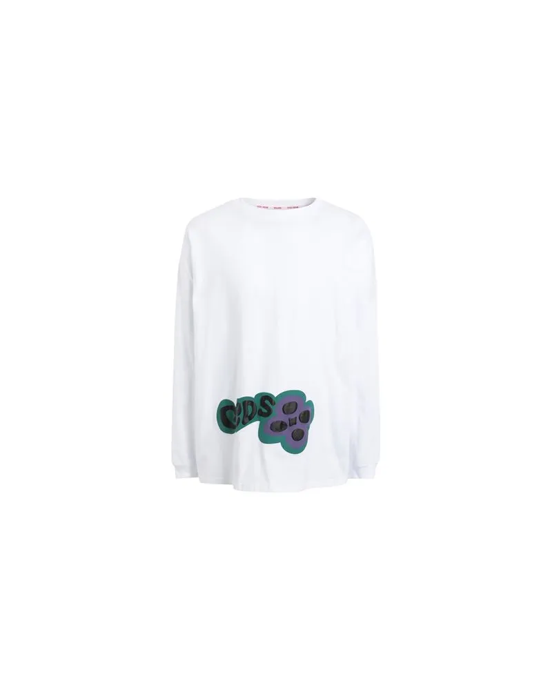GCDS TOPS - T-shirtsauf YOOX.COM Weiß