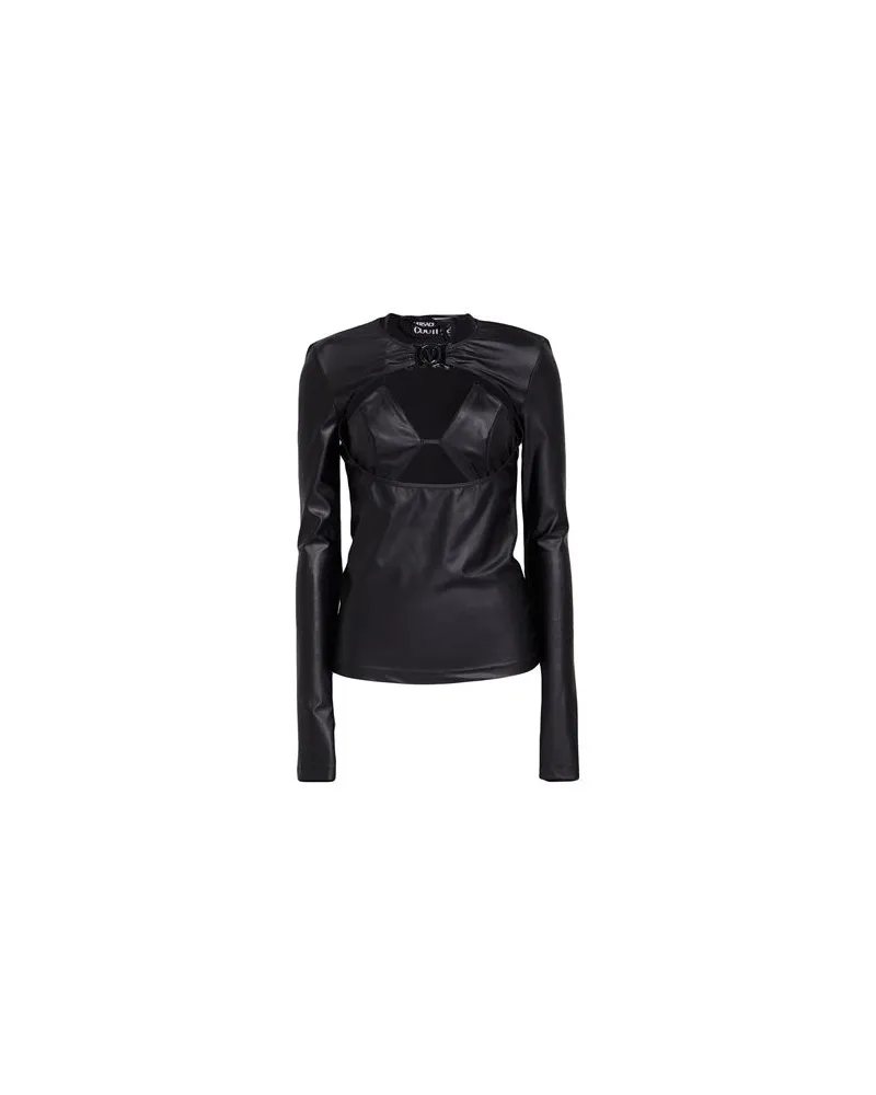 Versace Jeans TOPS - Topsauf YOOX.COM Schwarz
