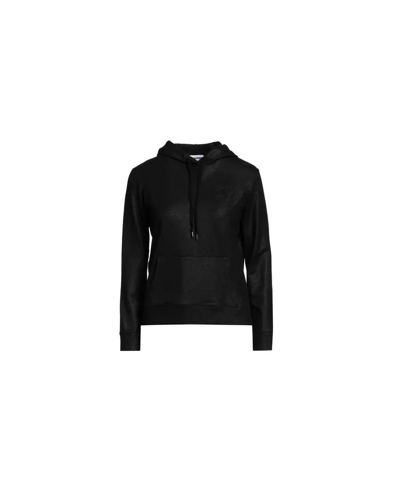 Converse FLEECE HOOD SWEATER CT METAL   - TOPS - Sweatshirtsauf YOOX.COM Schwarz