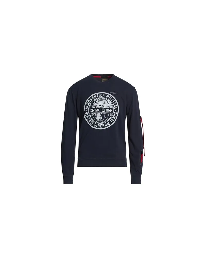Aeronautica Militare TOPS - Sweatshirtsauf YOOX.COM Nachtblau