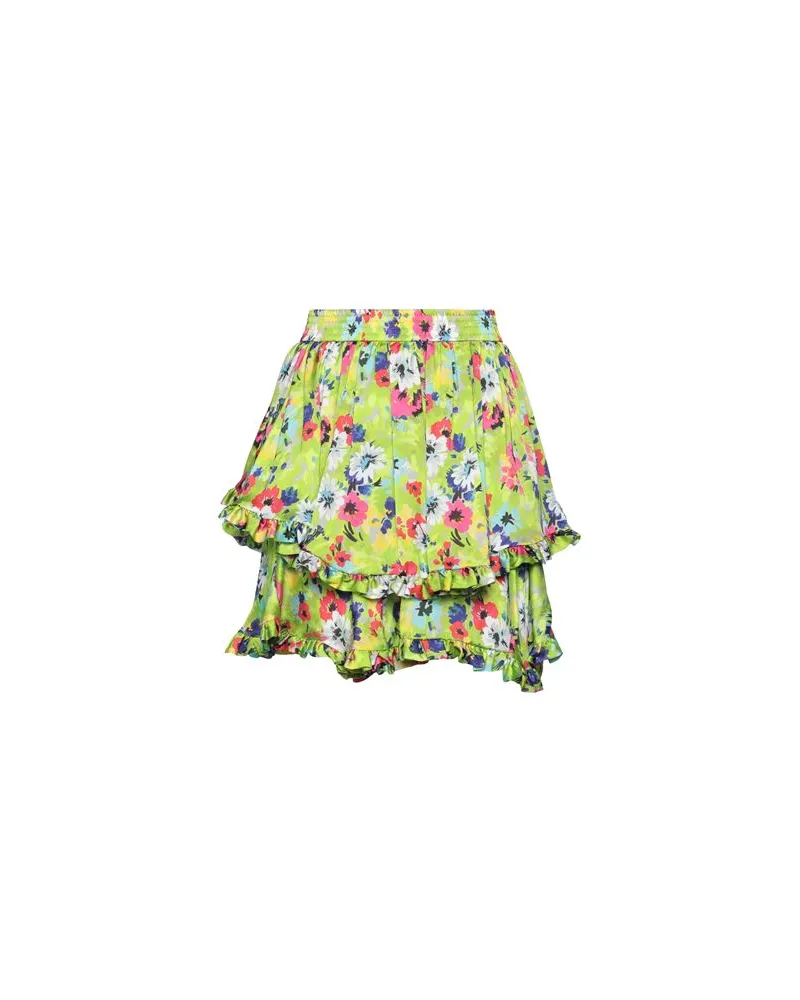 MSGM HOSEN & RÖCKE - Miniröckeauf YOOX.COM Limettengrün