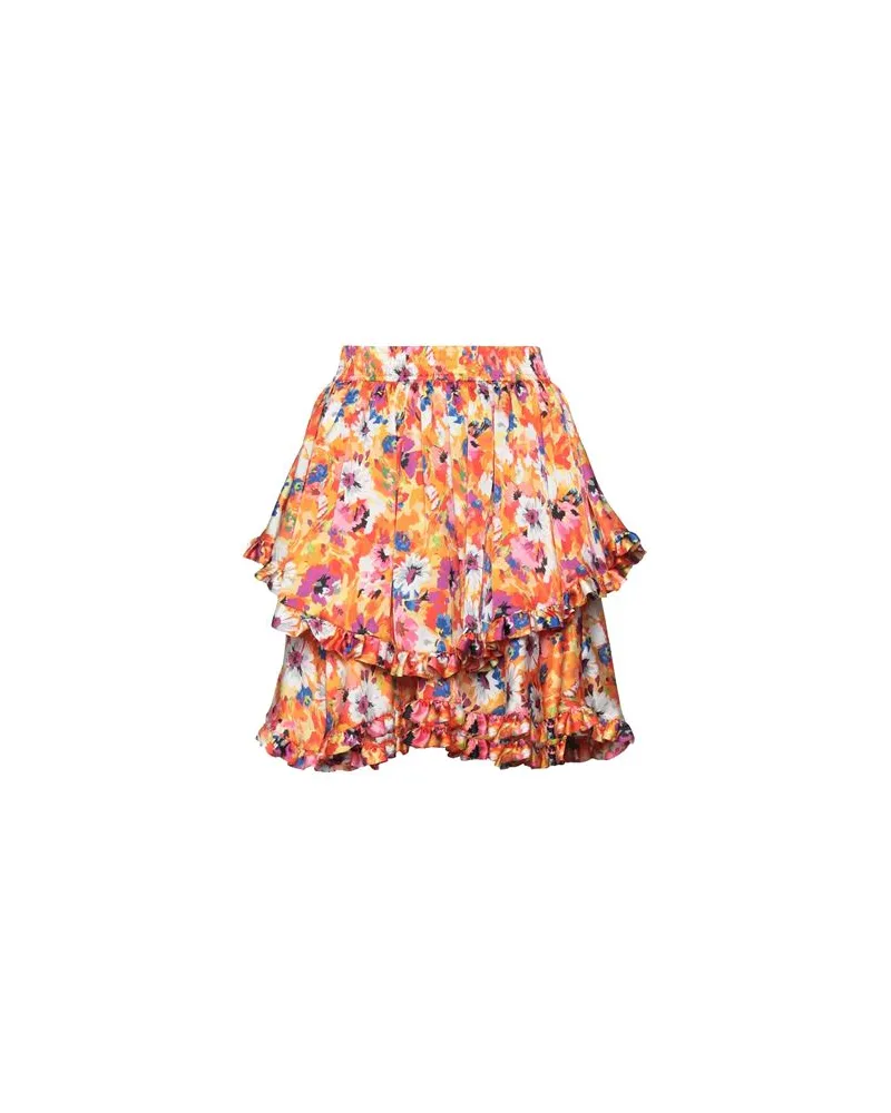 MSGM HOSEN & RÖCKE - Miniröckeauf YOOX.COM Orange