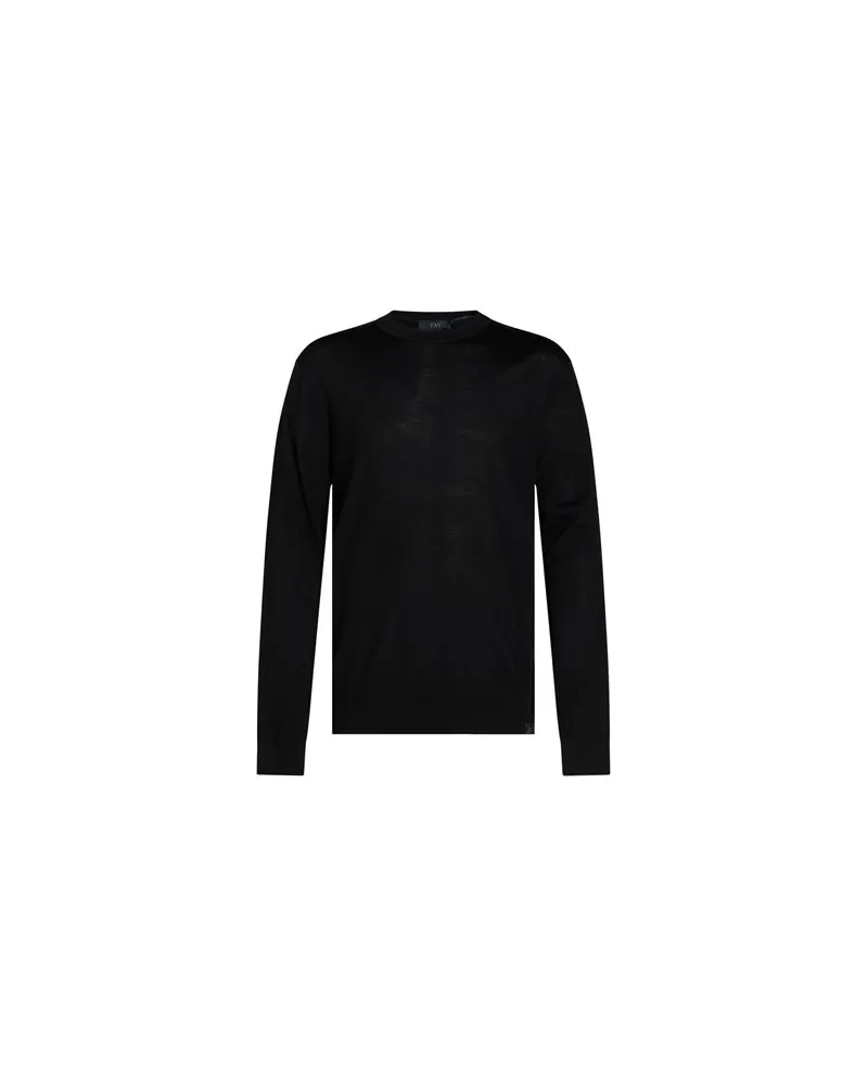 Fay STRICKWAREN - Pulloverauf YOOX.COM Schwarz