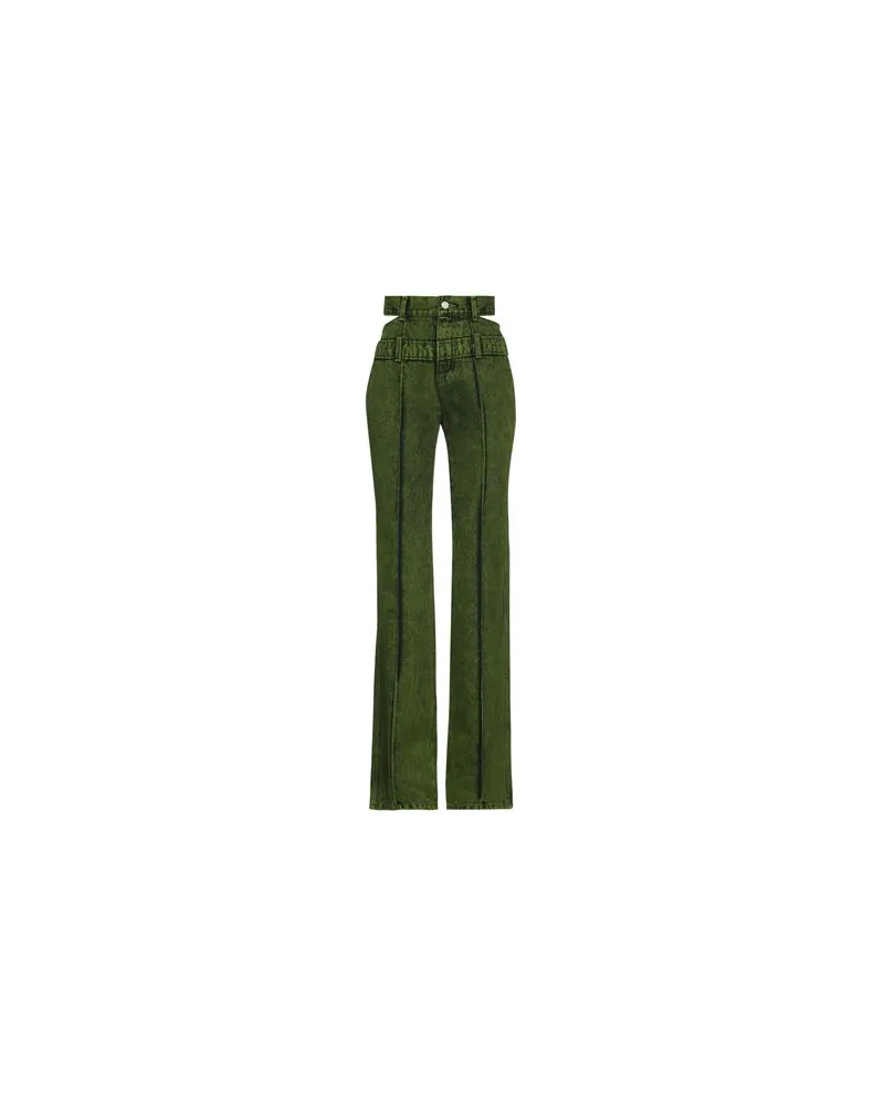 Andersson Bell HOSEN & RÖCKE - Jeanshosenauf YOOX.COM Grün