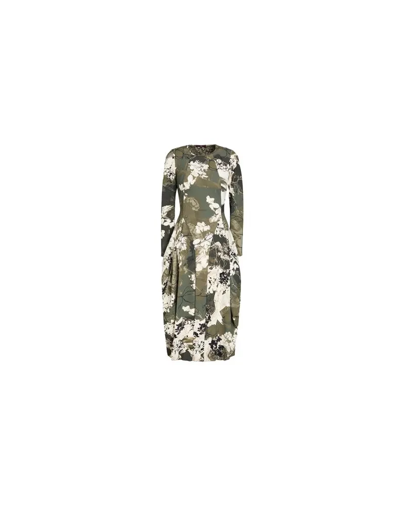 HIGH KLEIDER - Midi-Kleiderauf YOOX.COM Militärgrün
