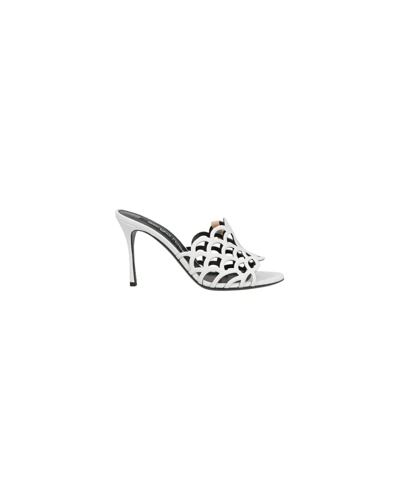 Sergio Rossi SCHUHE - Sandalenauf YOOX.COM Weiß