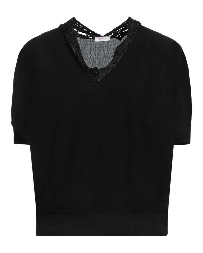 ROSSOPURO Pullover Schwarz