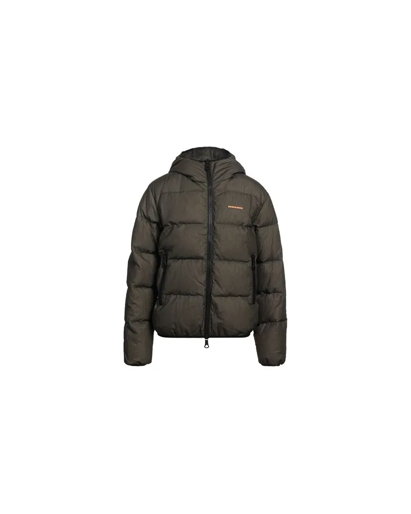 Dsquared2 JACKEN & MÄNTEL - Pufferjacken & Daunenjackenauf YOOX.COM Militärgrün