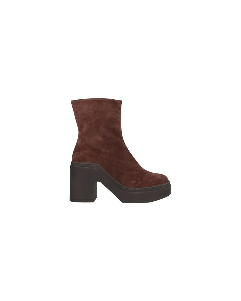 Poesie Veneziane SCHUHE - Stiefelettenauf YOOX.COM Dunkelbraun