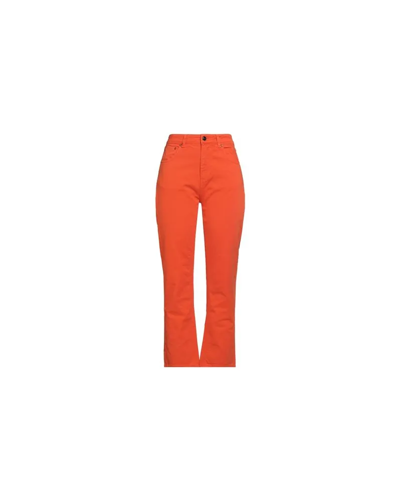 Semicouture HOSEN & RÖCKE - Jeanshosenauf YOOX.COM Orange
