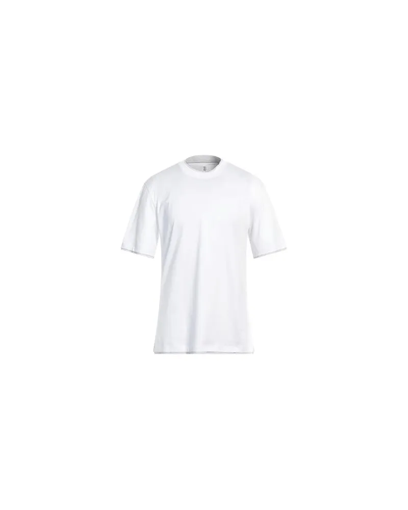 Brunello Cucinelli TOPS - T-shirtsauf YOOX.COM Weiß