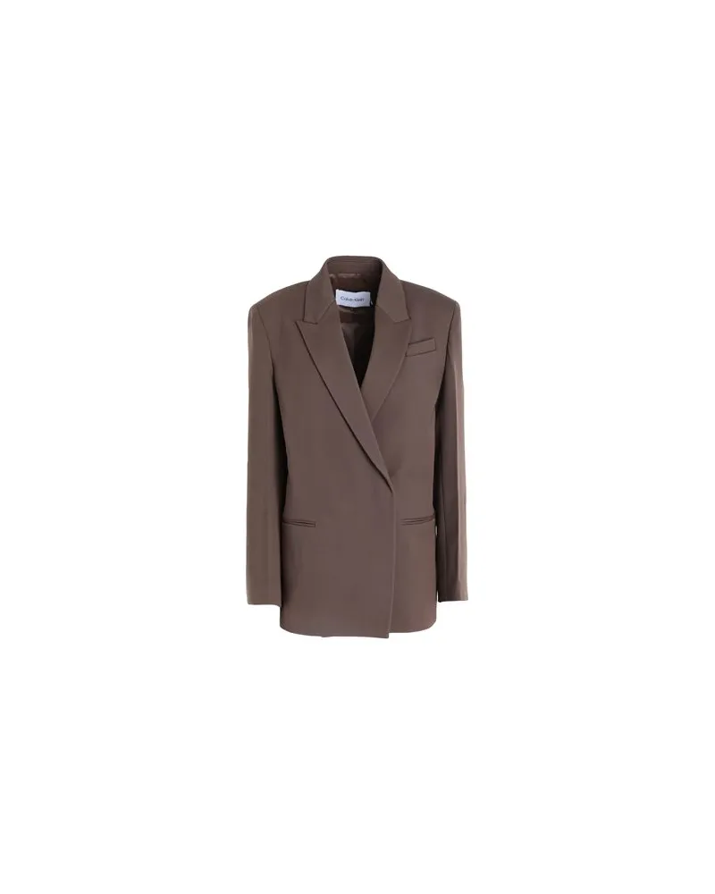 Calvin Klein ANZÜGE und CO-ORDS - Blazersauf YOOX.COM Braun