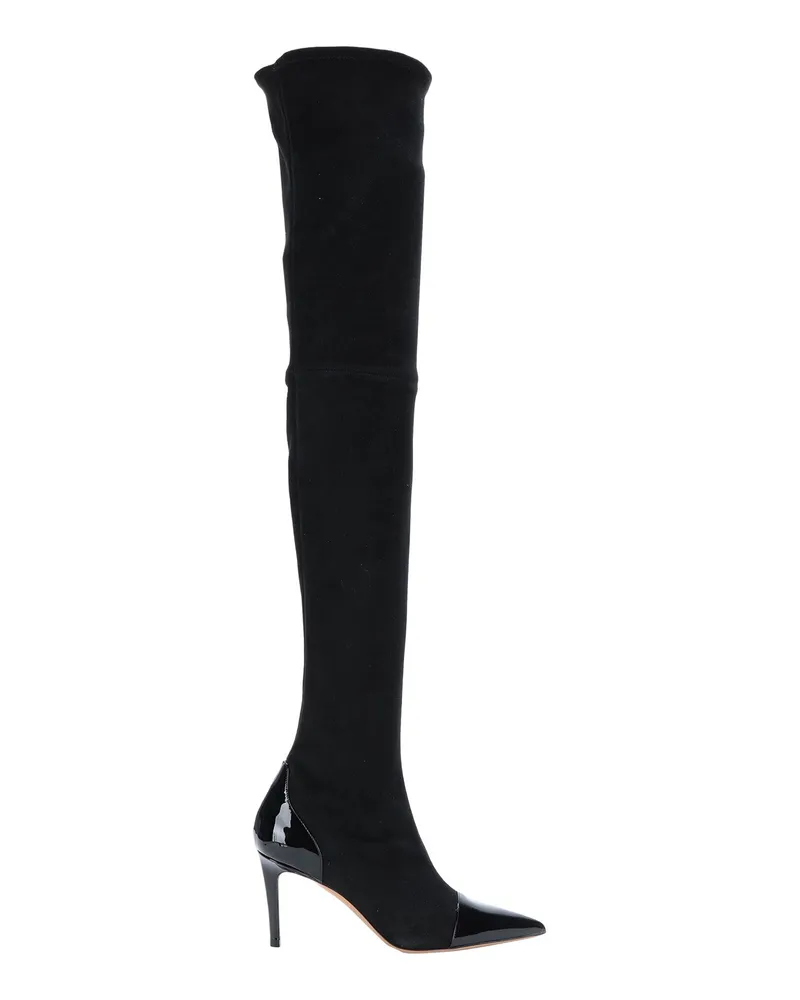 Alexandre Vauthier Stiefel Schwarz