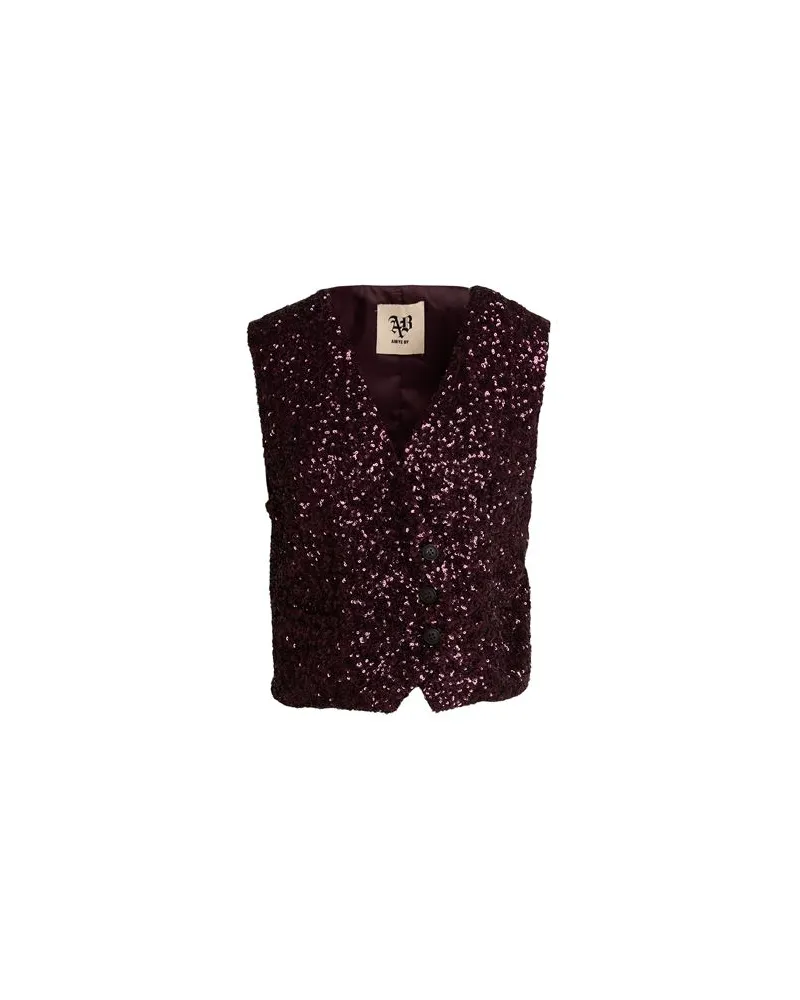Aniye By ANZÜGE und CO-ORDS - Couture-Westenauf YOOX.COM Pflaume