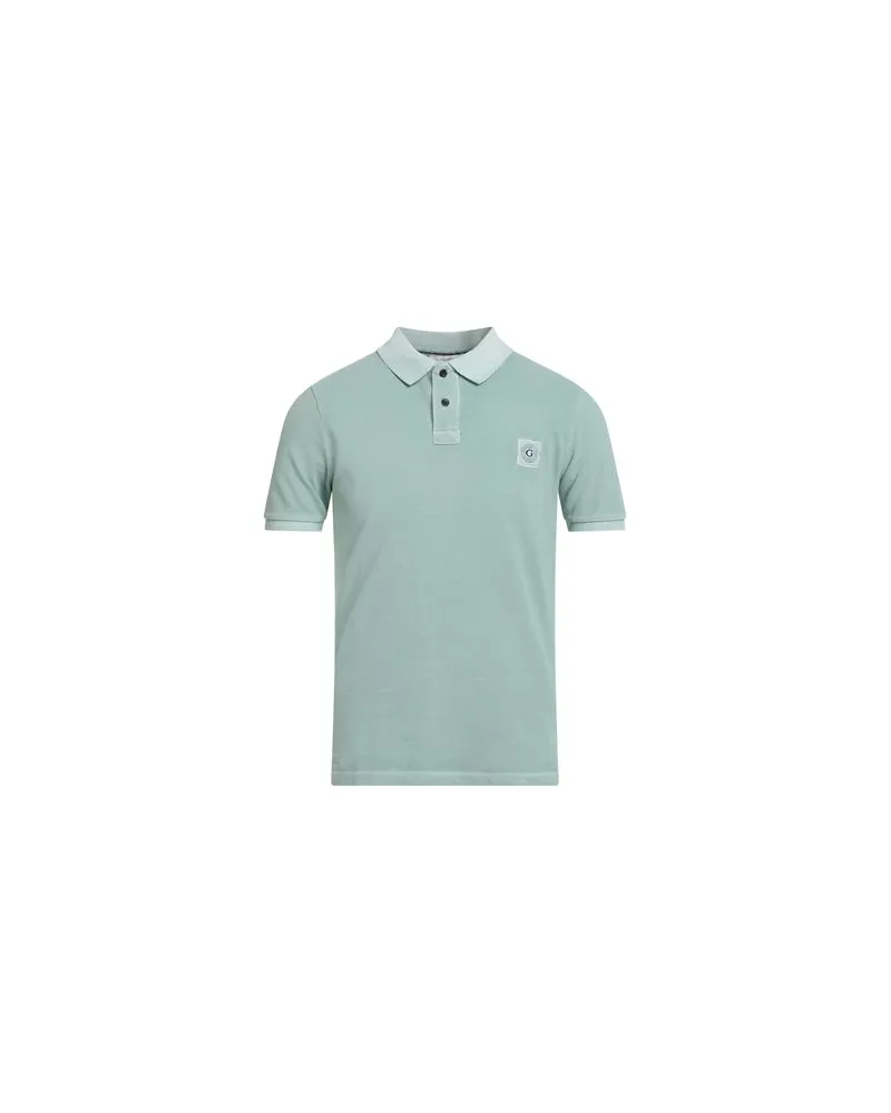 Guess TOPS - Poloshirtsauf YOOX.COM Salbeigrün