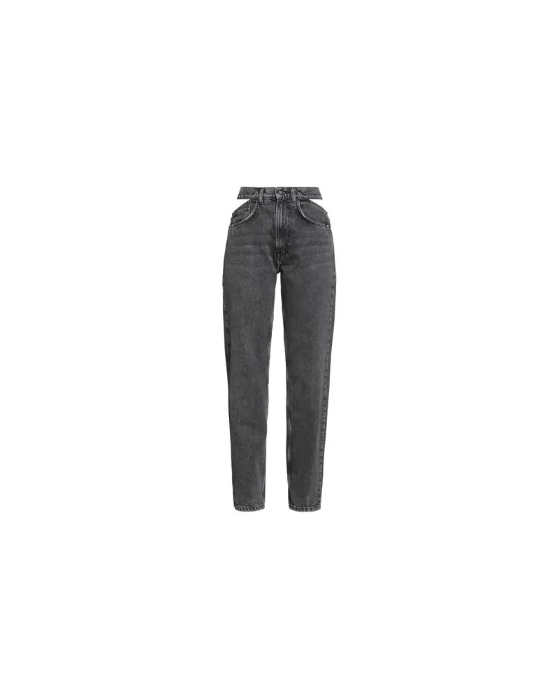 Amish HOSEN & RÖCKE - Jeanshosenauf YOOX.COM Schwarz