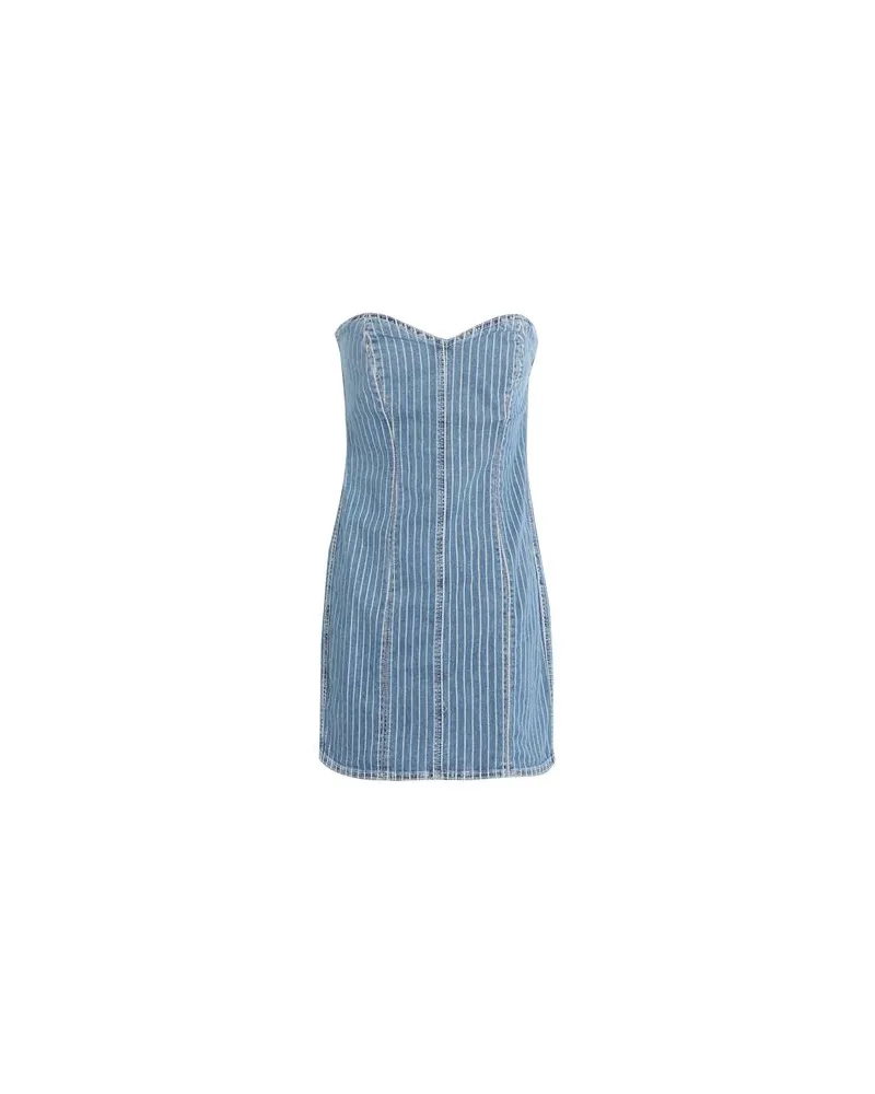 only KLEIDER - Mini-Kleiderauf YOOX.COM Blau