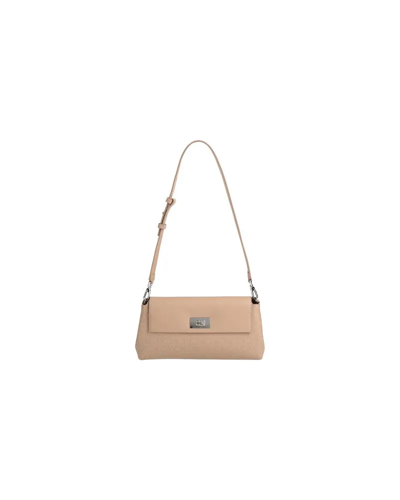 Calvin Klein TASCHEN - Schultertaschenauf YOOX.COM Beige