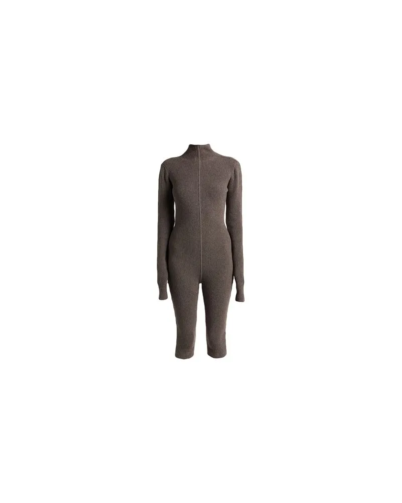 Rick Owens OVERALLS - Playsuitsauf YOOX.COM Maulwurfsgrau