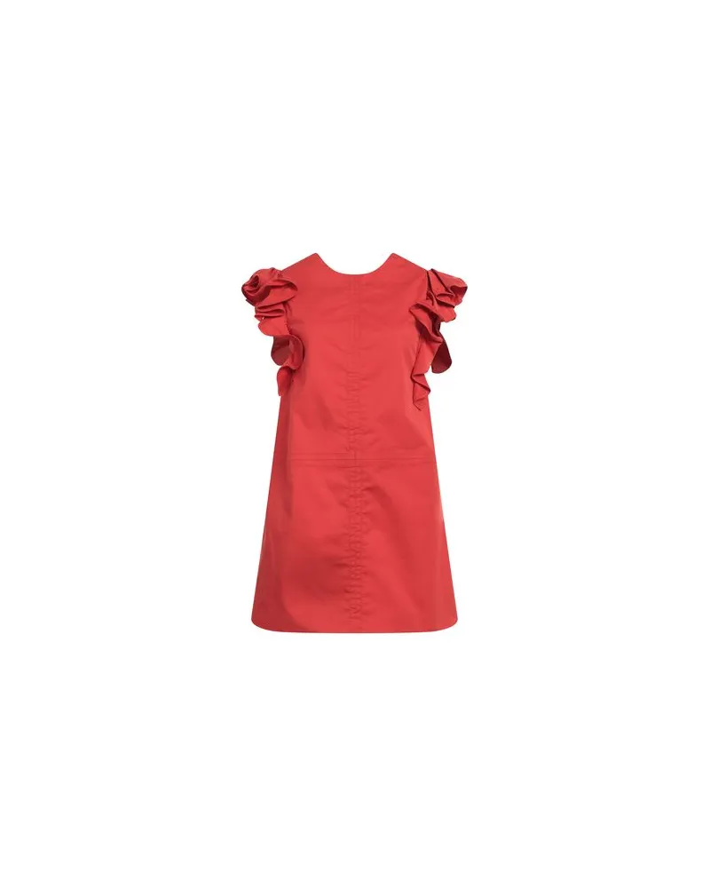 Alessia Santi KLEIDER - Mini-Kleiderauf YOOX.COM Ziegelrot