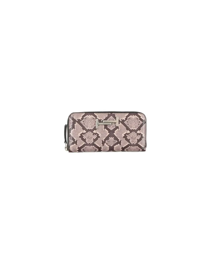 TOD'S Kleinlederwaren - Brieftaschenauf YOOX.COM Maulwurfsgrau