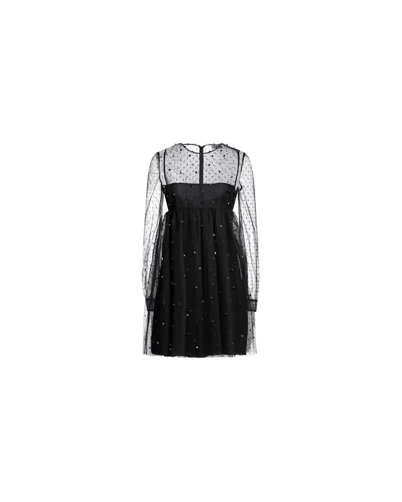 RED Valentino KLEIDER - Mini-Kleiderauf YOOX.COM Schwarz