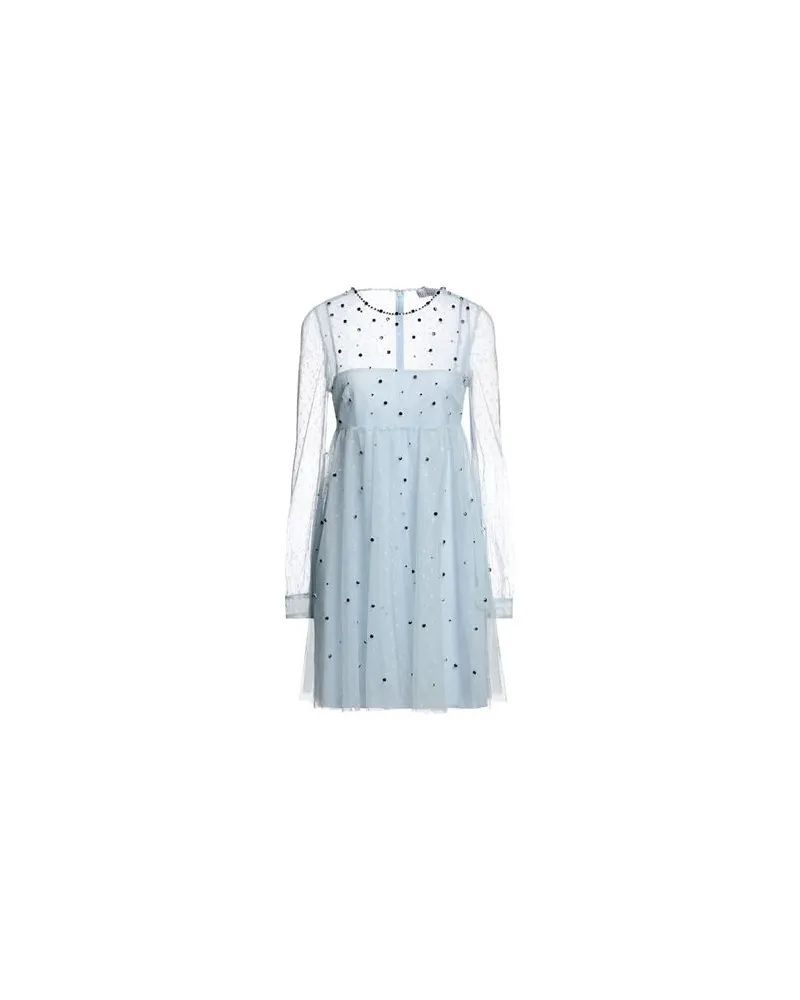 RED Valentino KLEIDER - Mini-Kleiderauf YOOX.COM Himmelblau